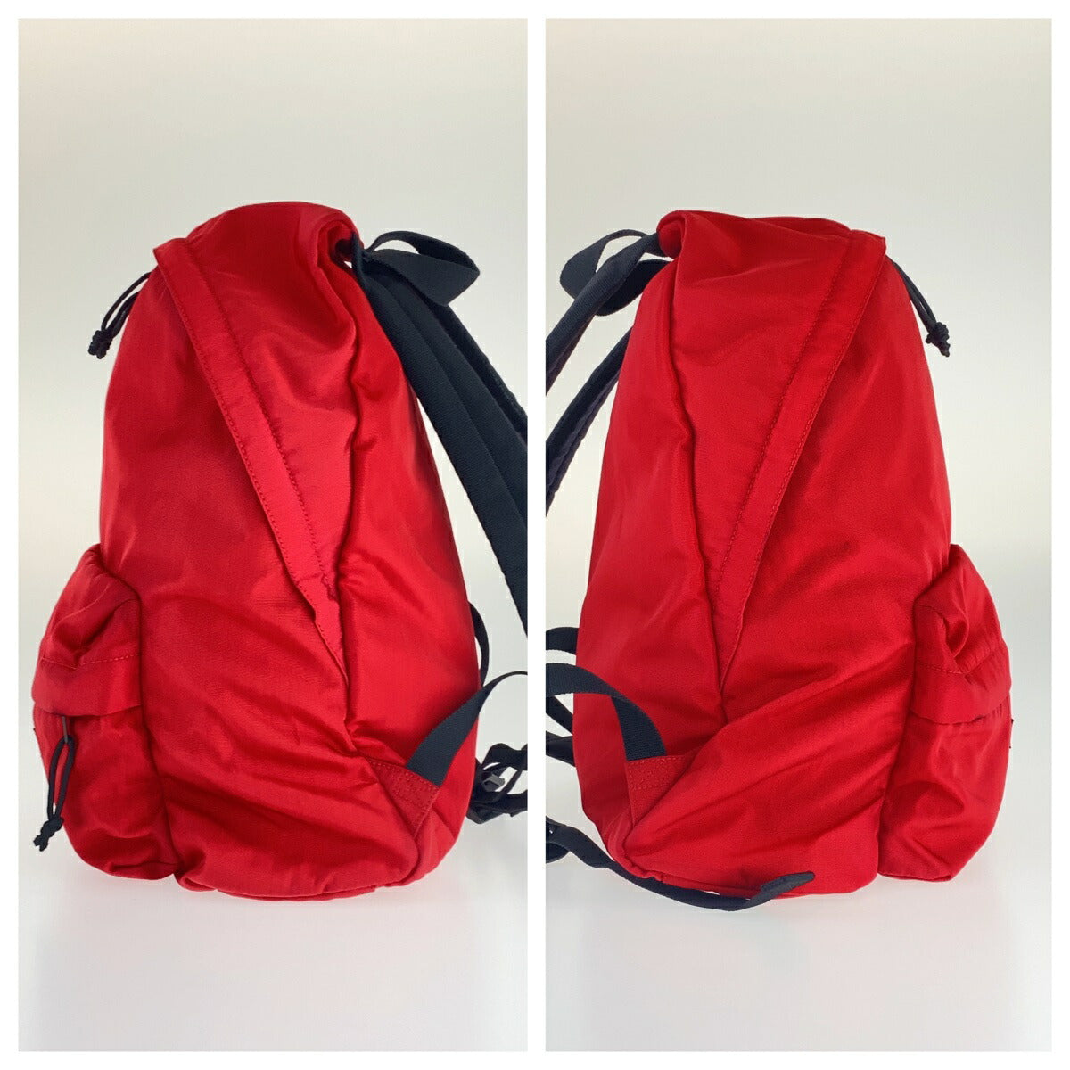 Balenciaga Nylon Explorer Backpack Red Black