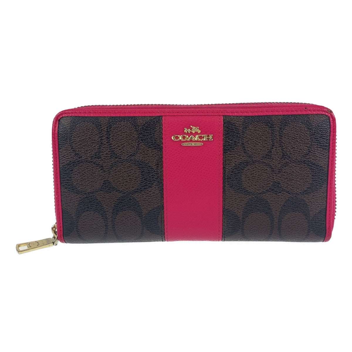 Coach Leather Signature Long Wallet 402984