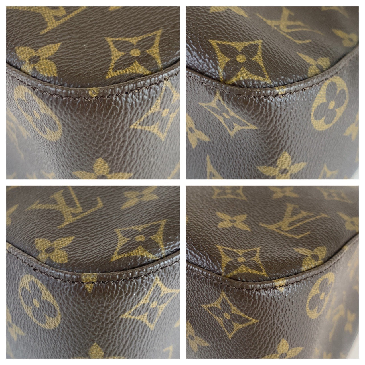 Louis Vuitton Monogram Looping GM Shoulder Bag M51145 in Great Condition