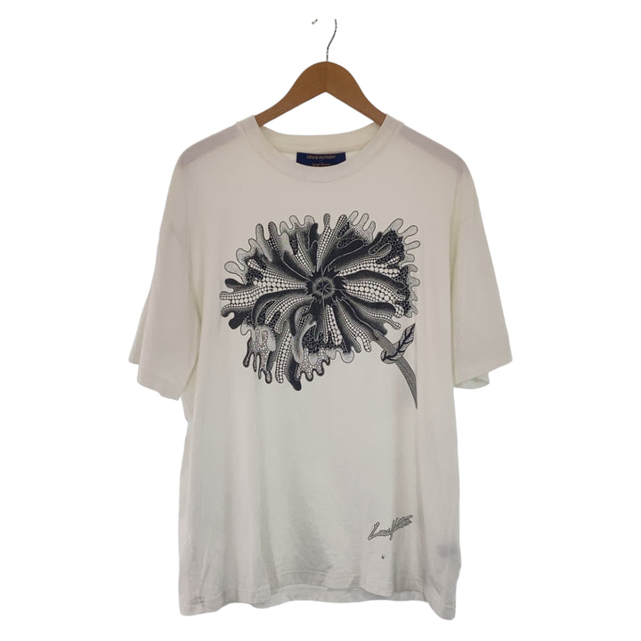 Louis Vuitton Psychedelic Flower Cotton T-Shirt in Great Condition