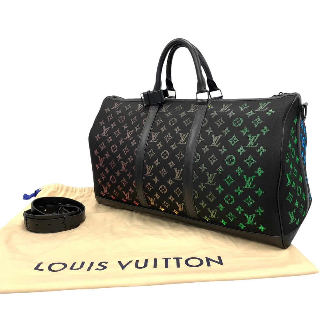 Louis Vuitton Monogram Keepall Bandouliere 50 Bag