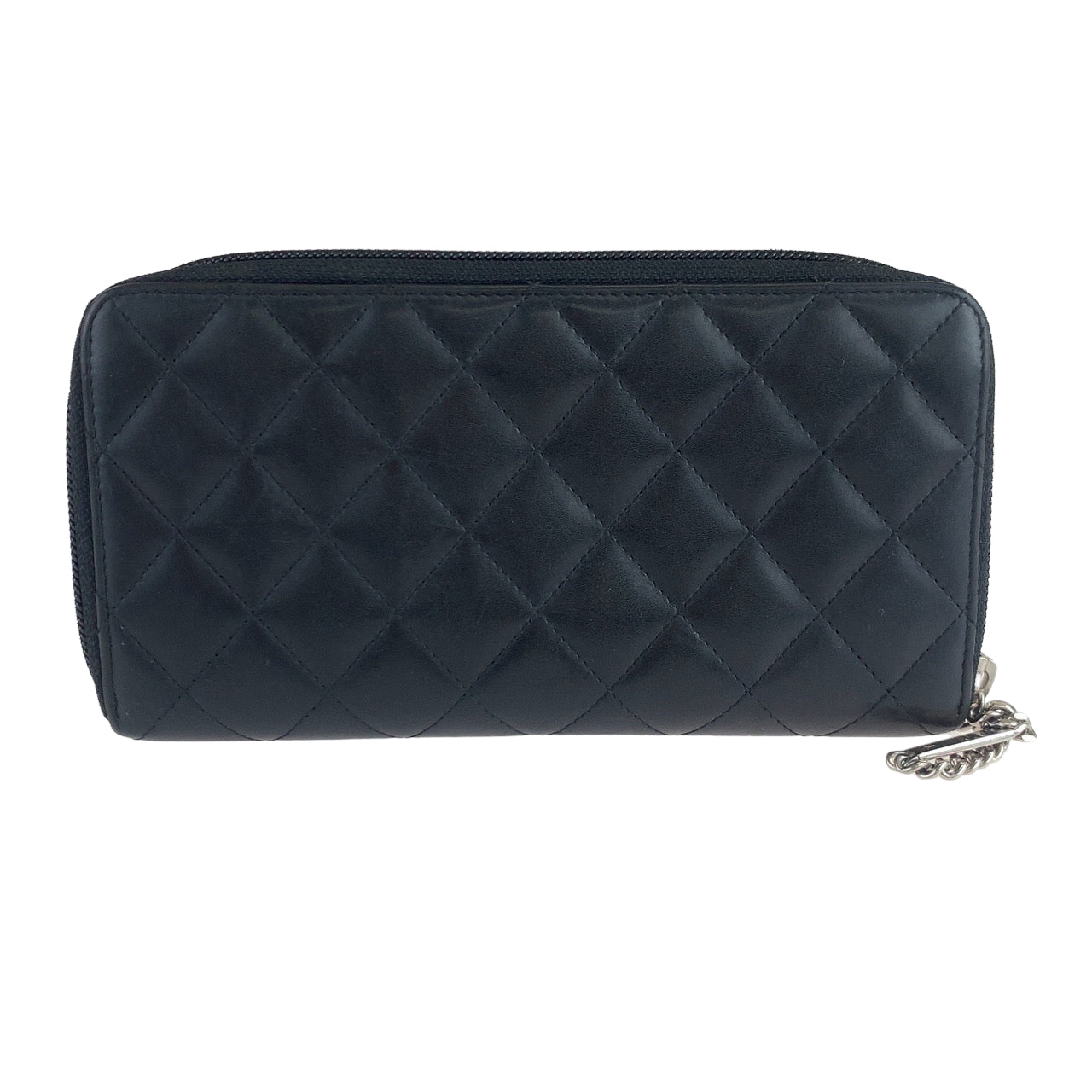 Chanel Cambon Line Lambskin Long Wallet