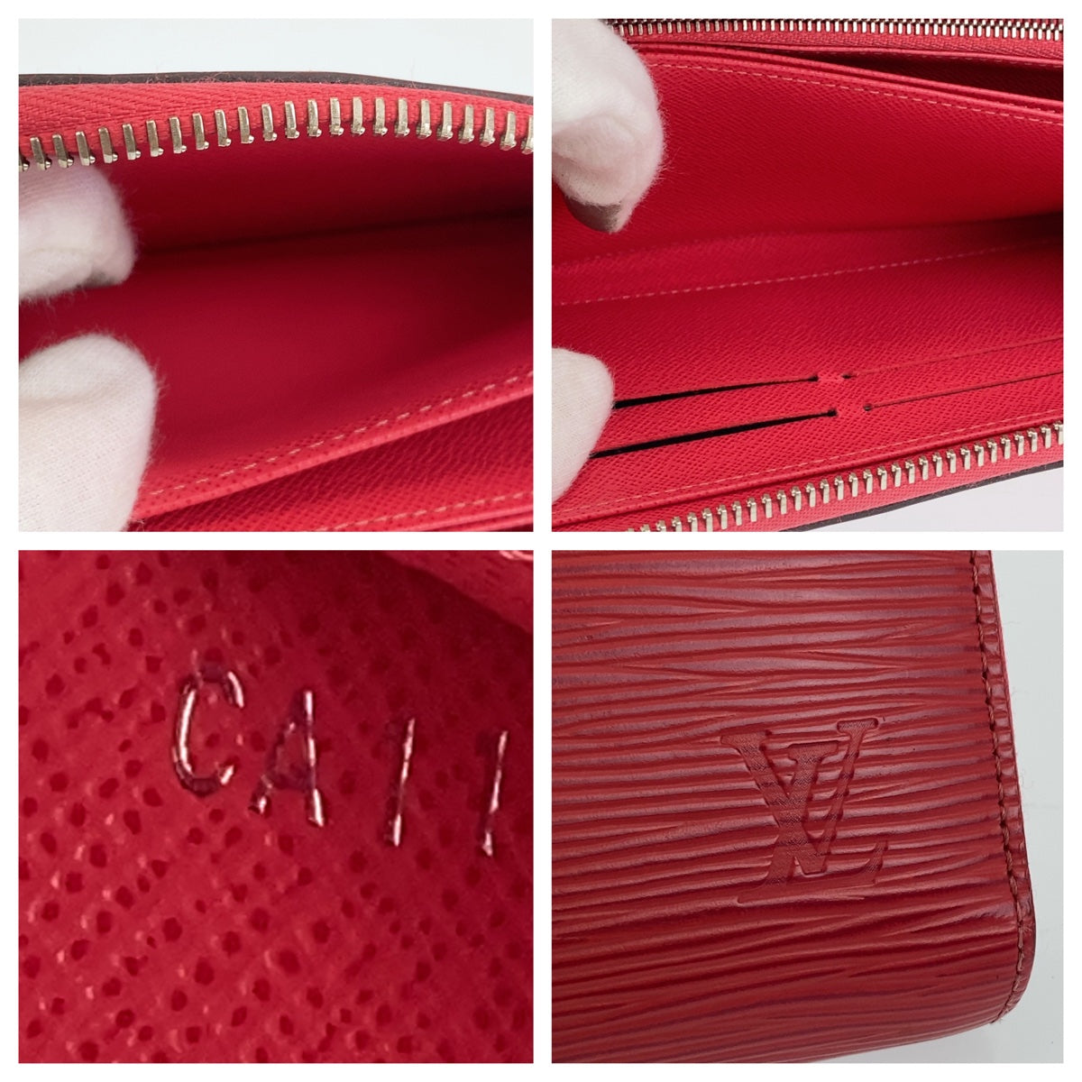 Louis Vuitton Epi Leather Zippy Wallet M60305