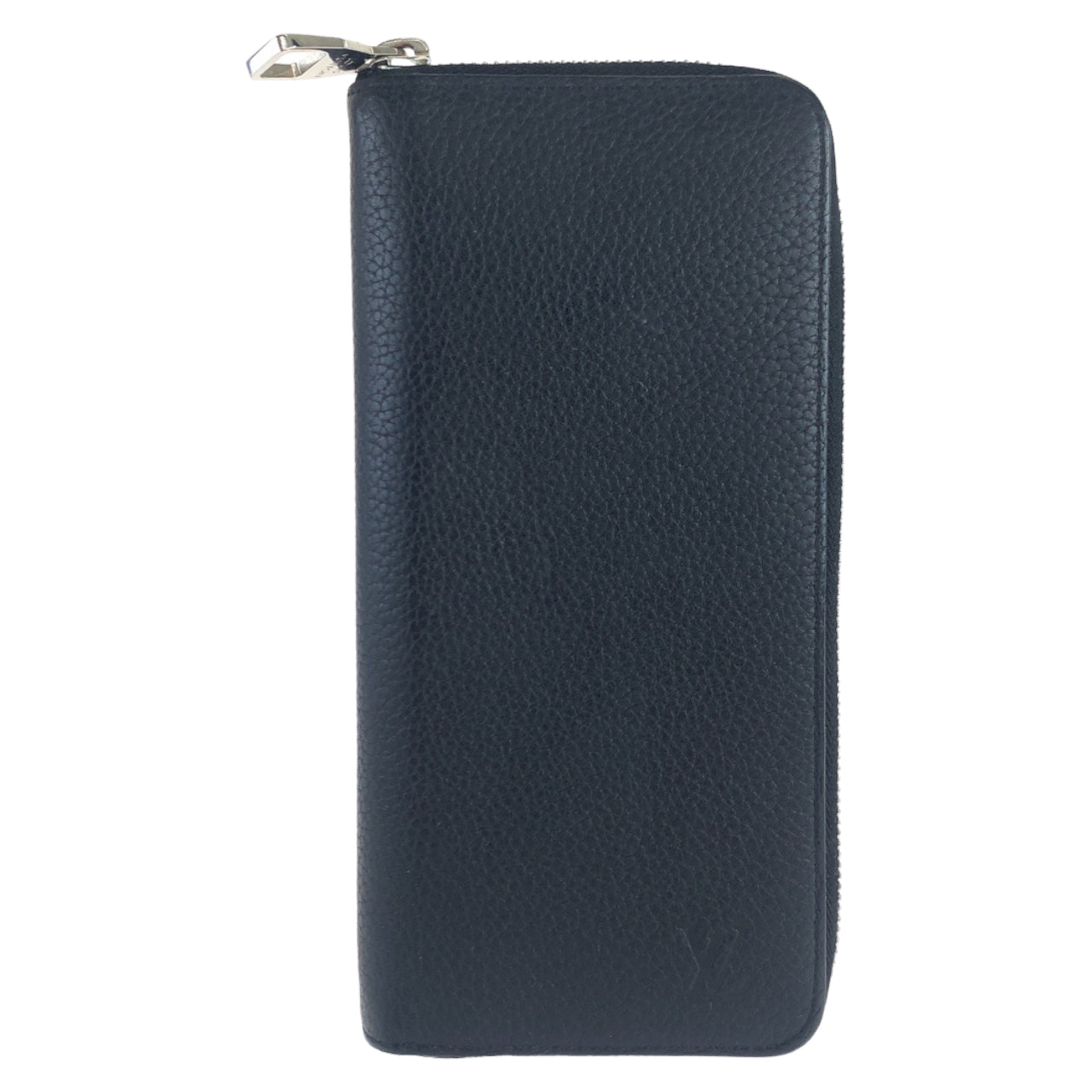 Louis Vuitton Zippy Wallet Black Leather