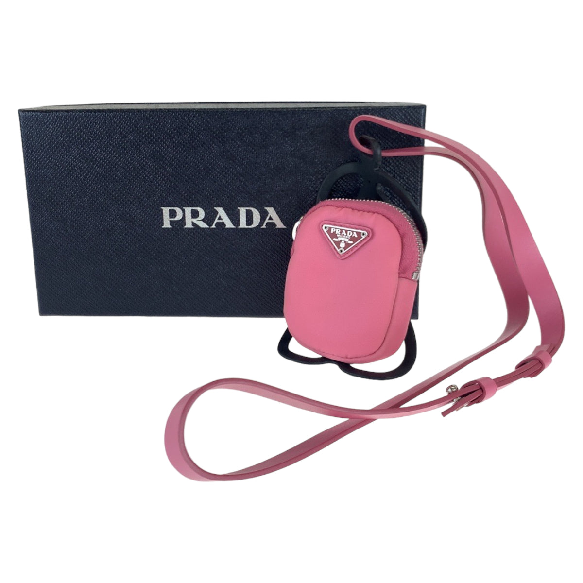 Prada Nylon Tessuto Phone Holder Crossbody Bag in Very Good Condition