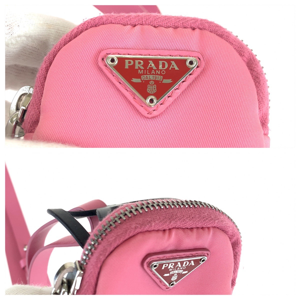 Prada Nylon Tessuto Phone Holder Crossbody Bag in Very Good Condition