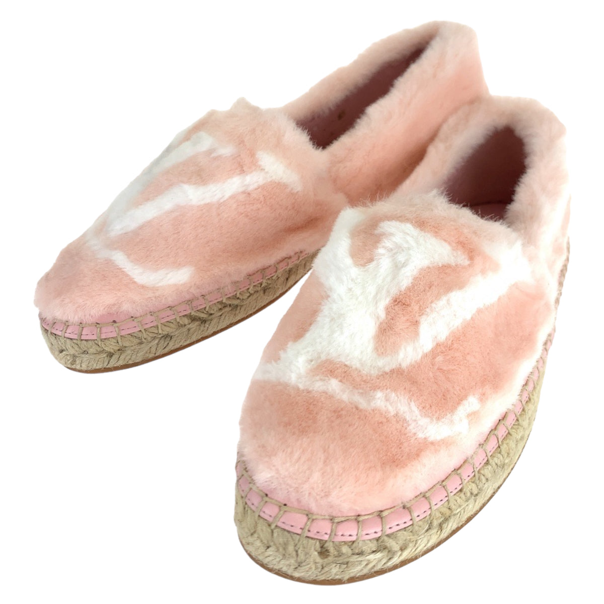 Louis Vuitton Seashore Espadrilles Mink Linen 35