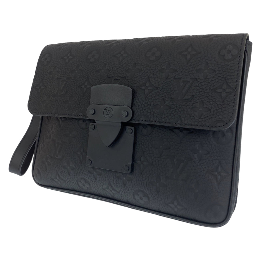 Louis Vuitton Monogram Leather Clutch Bag M80582