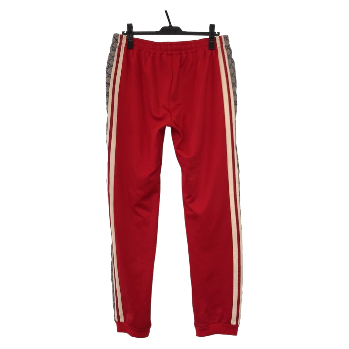 Gucci Technical Jersey Pants Polyester/Cotton L Red in Very Good Condition