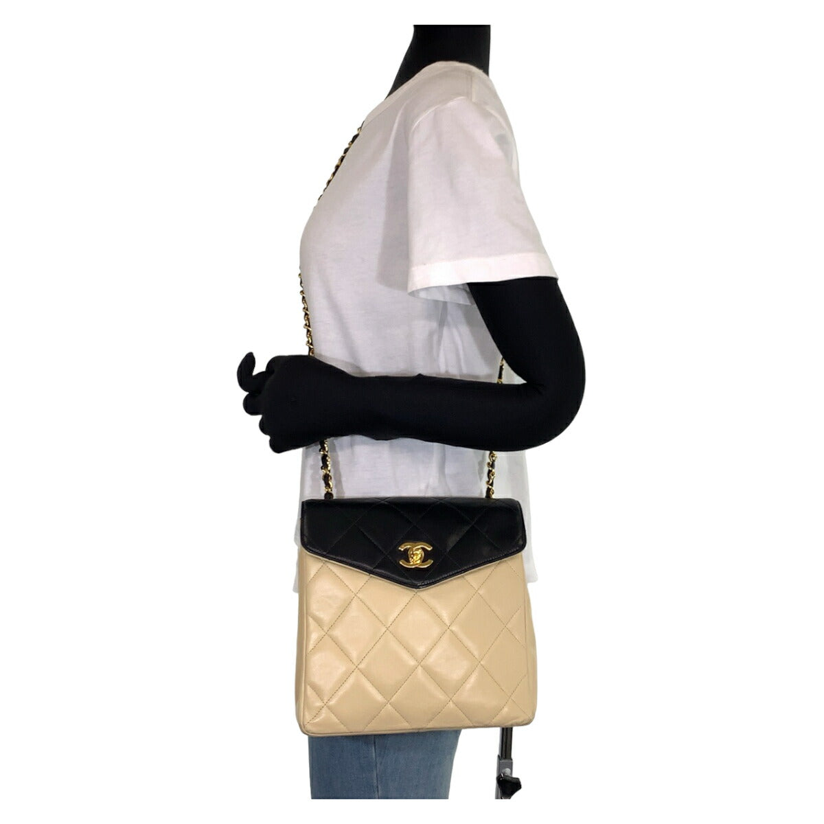 Chanel Vintage Matelasse Lambskin Shoulder Bag