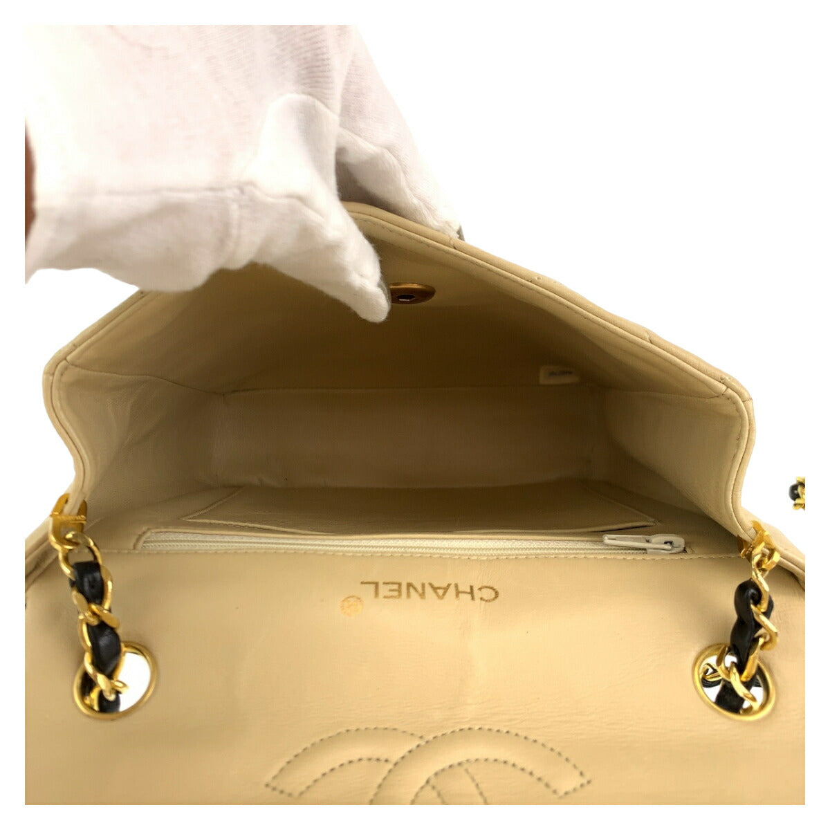 Chanel Vintage Matelasse Lambskin Shoulder Bag