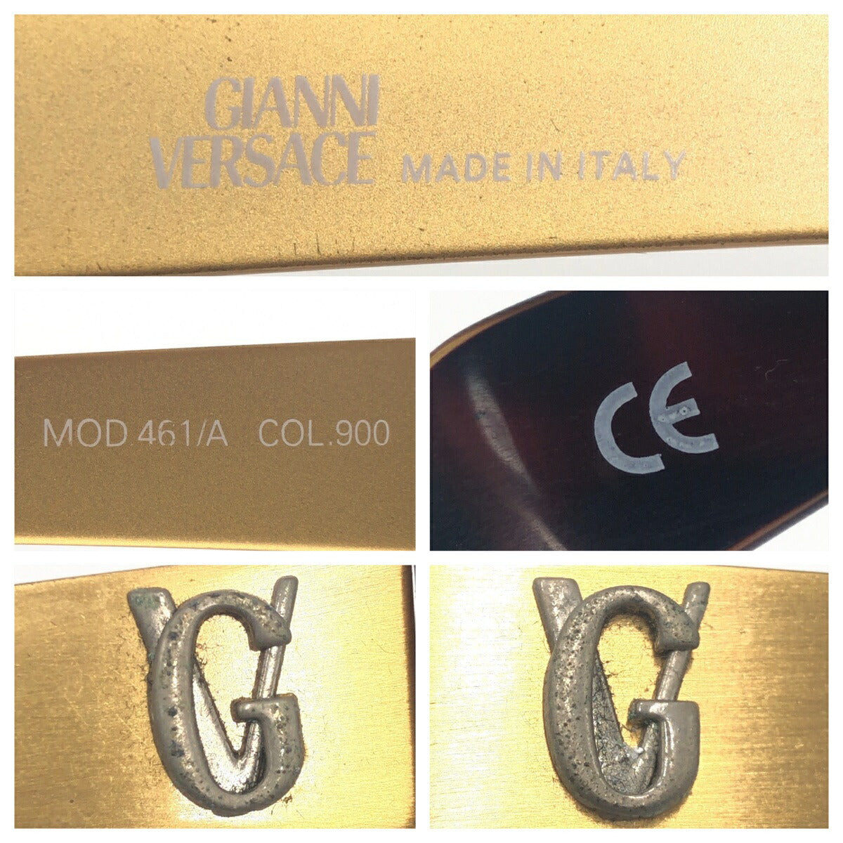 Versace MOD 461/A Oval Sunglasses