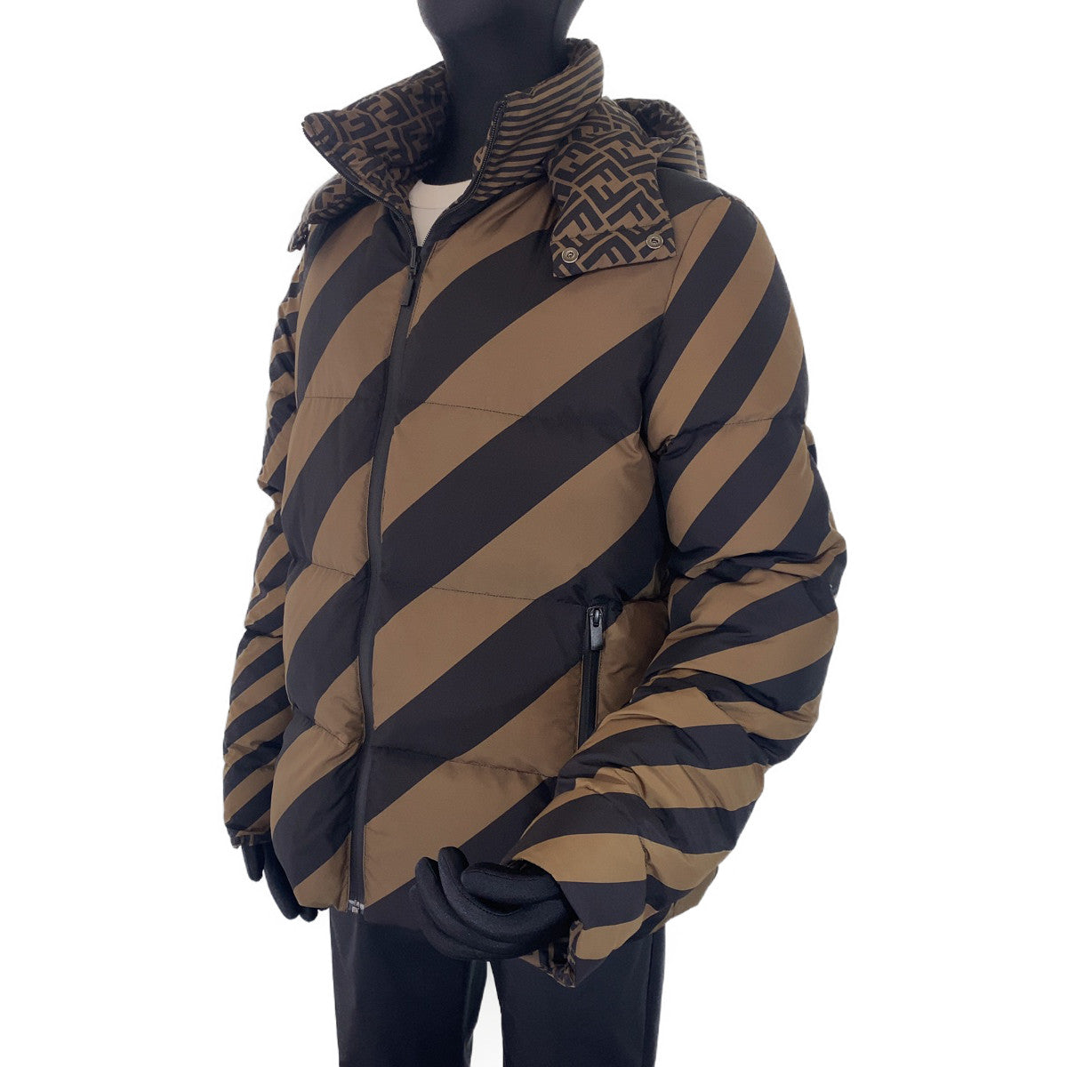 Fendi Reversible Down Jacket Polyester