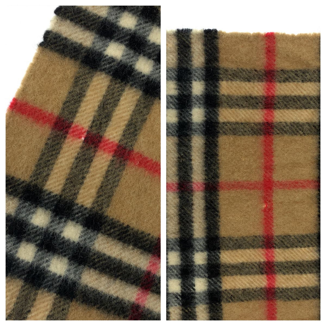 Burberry Cashmere Nova Check Scarf in Very Good Condition