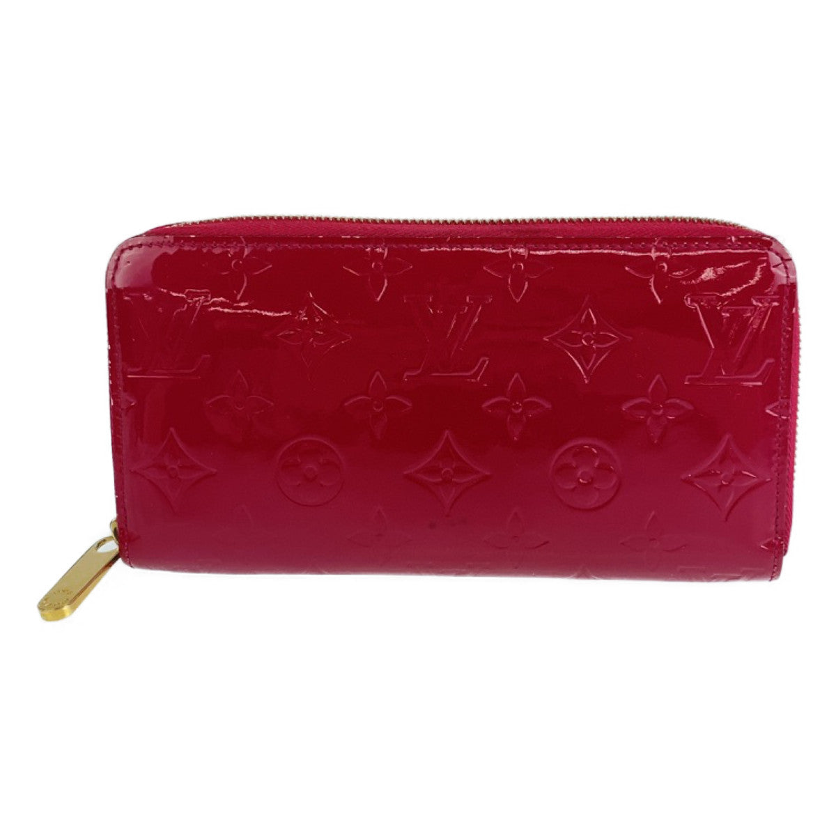 Louis Vuitton Vernis Zippy Wallet Pink M91597