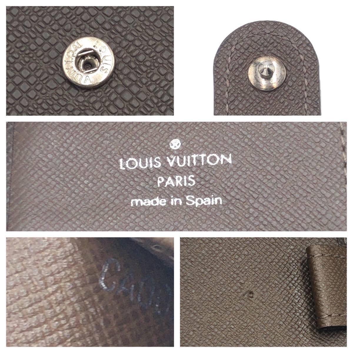 Louis Vuitton Taiga Leather Agenda PM Notebook Cover R20416 in Very Good Condition