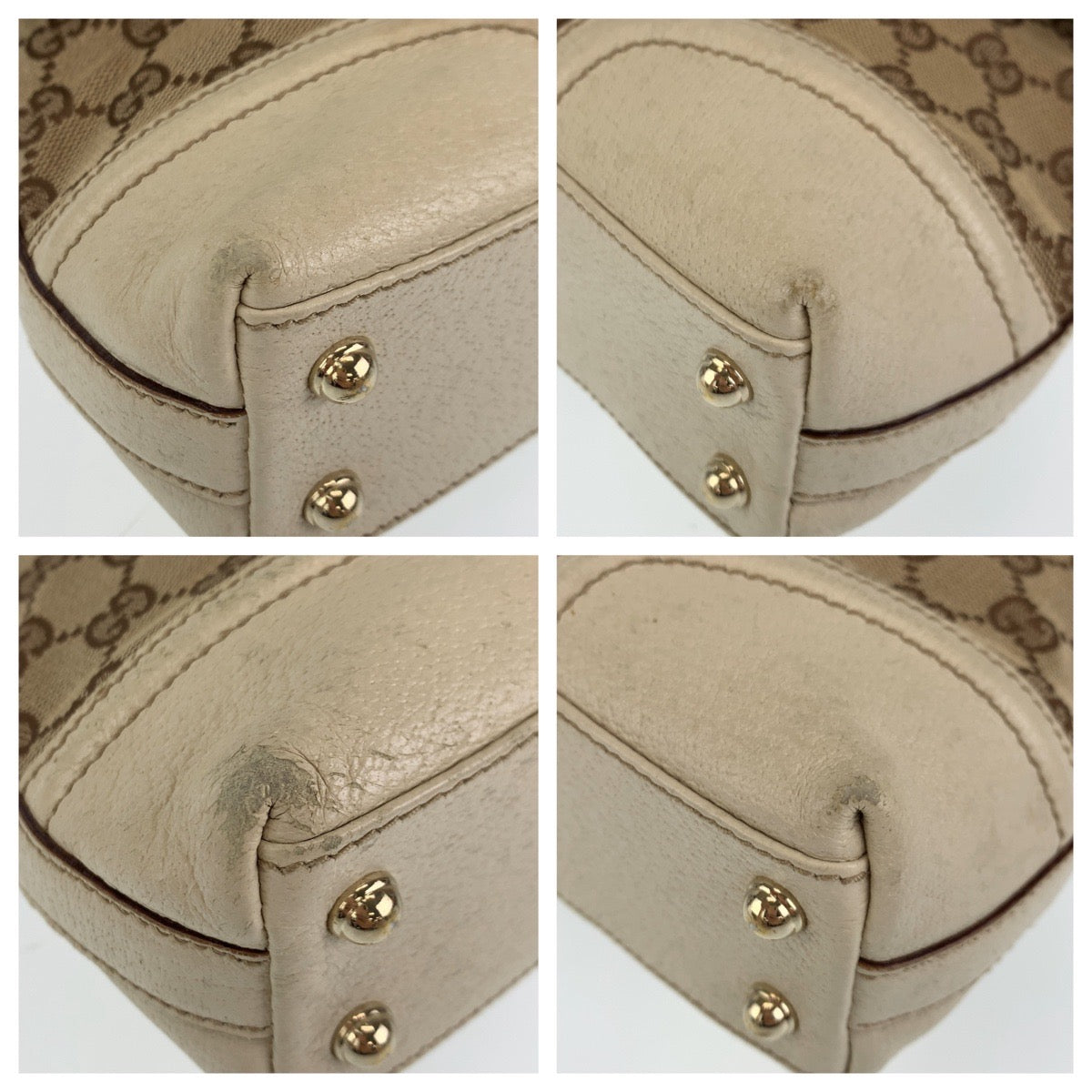 Gucci GG Canvas Shoulder Bag 404205 in Very Good Condition