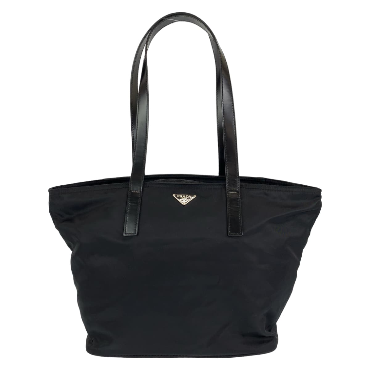 Prada Nylon Tessuto Triangle Logo Tote Bag BR0408 in Great Condition