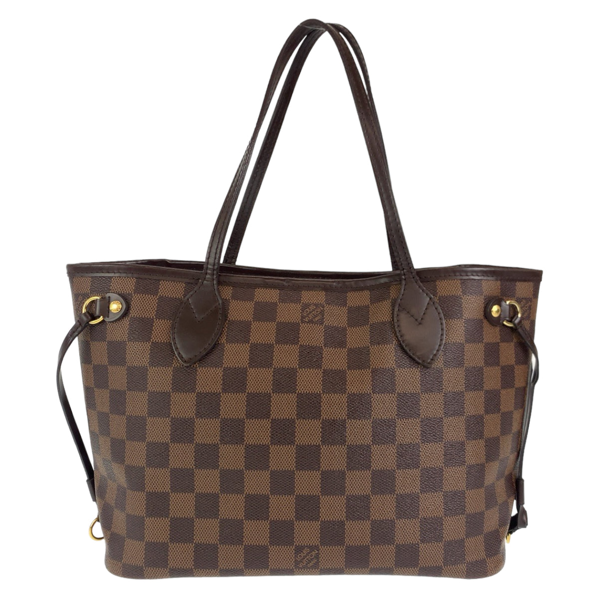 Louis Vuitton Damier Neverfull PM Tote Bag with Pouch N41359 in Very Good Condition