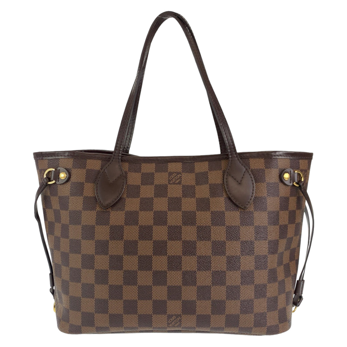 Louis Vuitton Damier Neverfull PM Tote Bag with Pouch N41359 in Very Good Condition