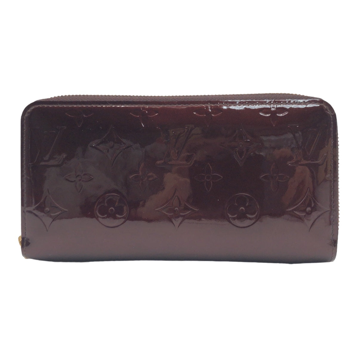 Louis Vuitton Patent Leather Zippy Wallet M93522