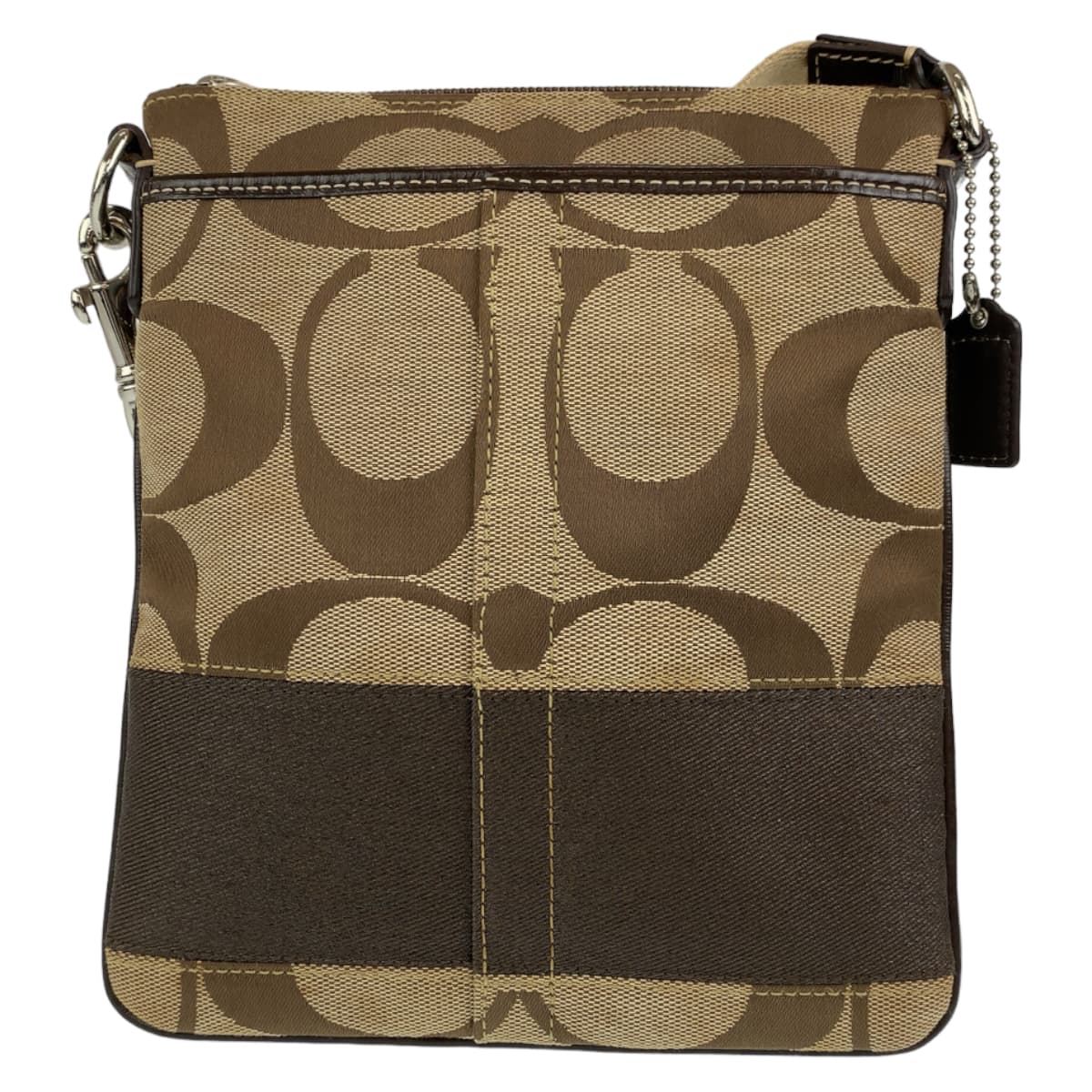 Coach Signature Canvas Shoulder Bag