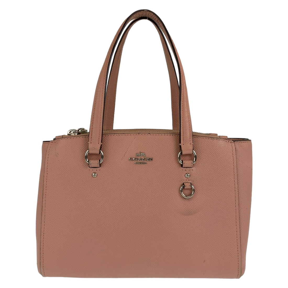 Coach Pink Leather Handbag 404439