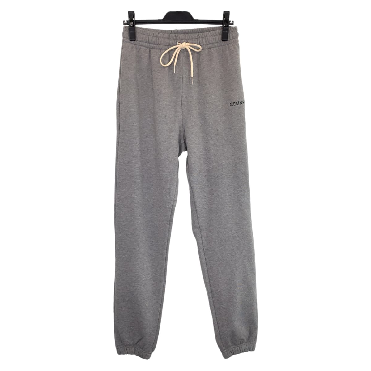 Celine Cotton Logo Jogger Pants S