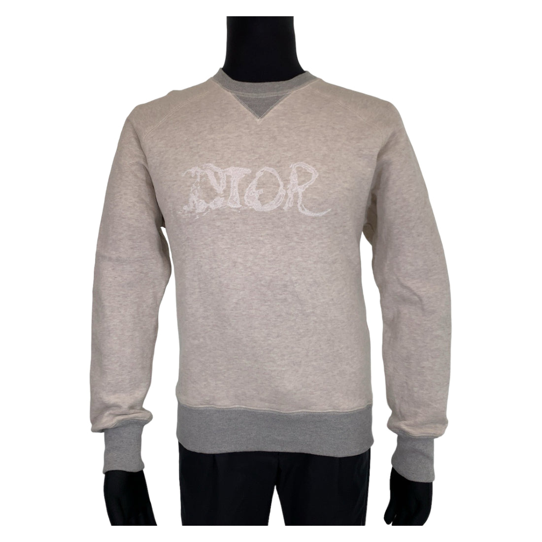 Dior Cotton XS Logo Embroidery Sweatshirt in Great Condition