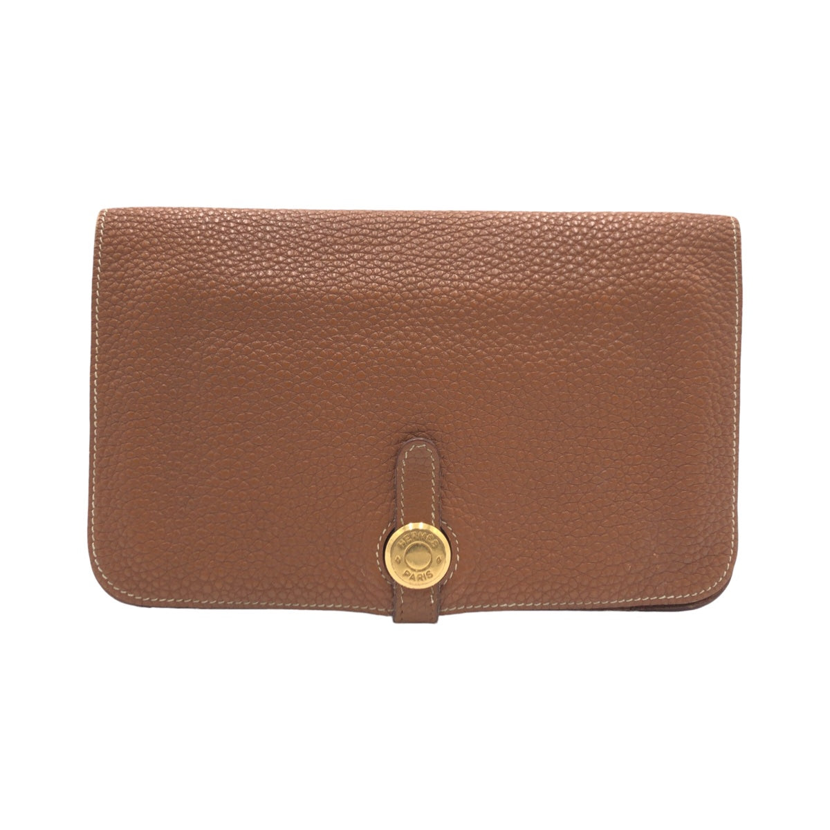 Hermes Dogon GM Long Wallet Brown