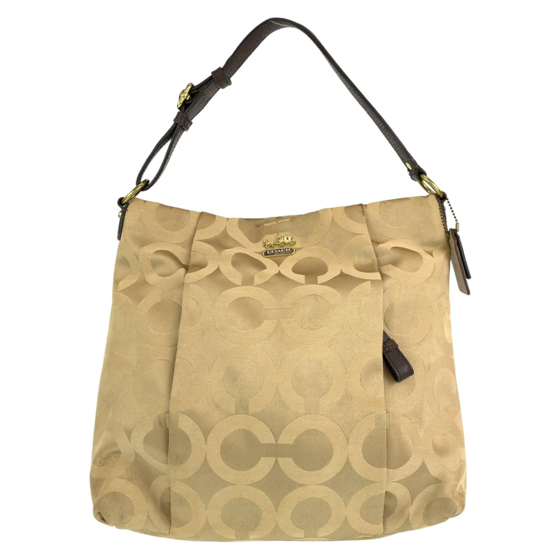 Coach Op Art Canvas Shoulder Bag 21121