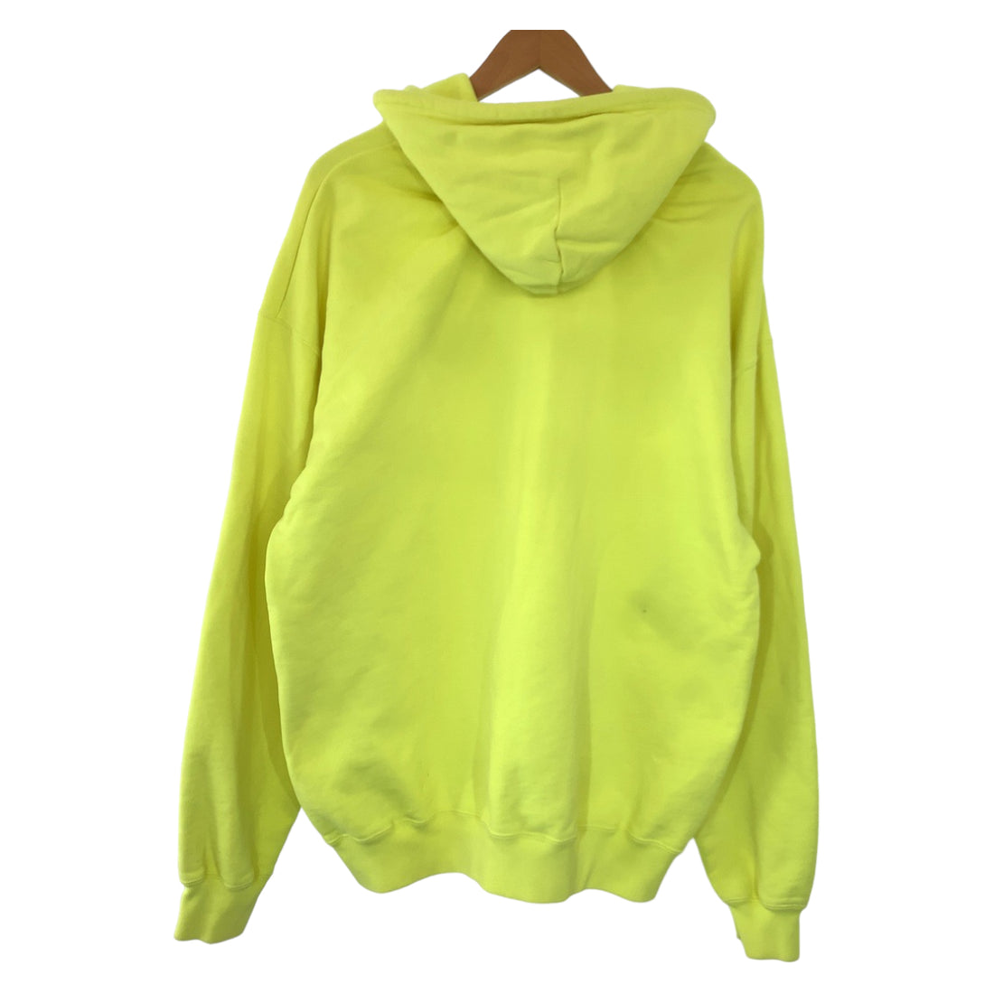 Balenciaga BB Hoodie Cotton Yellow M in Very Good Condition