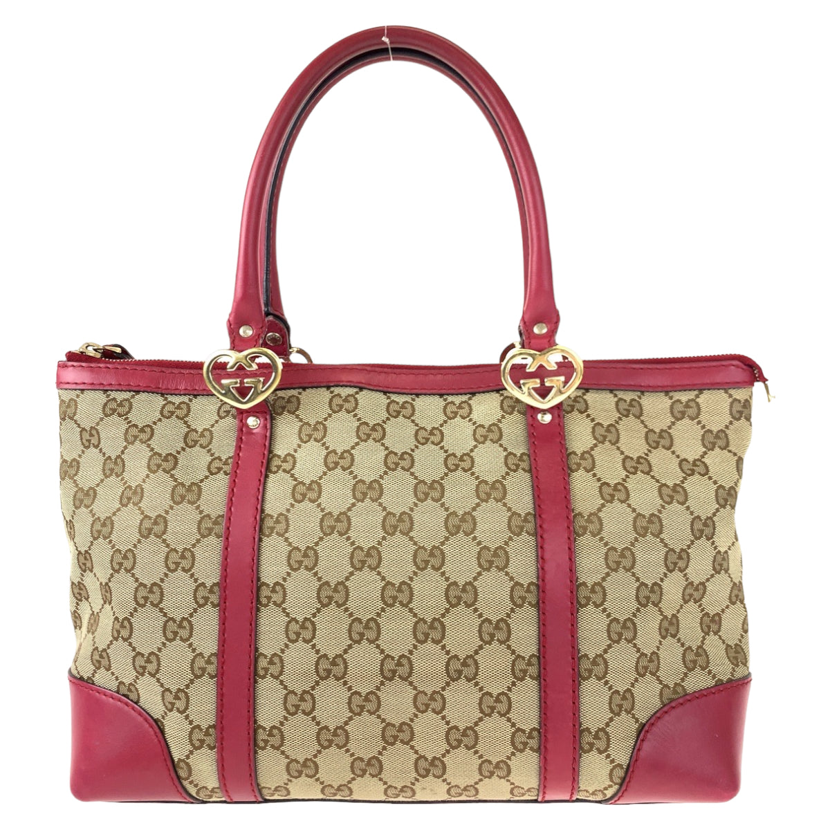 Gucci GG Canvas Lovely Tote Bag 257069 in Very Good Condition