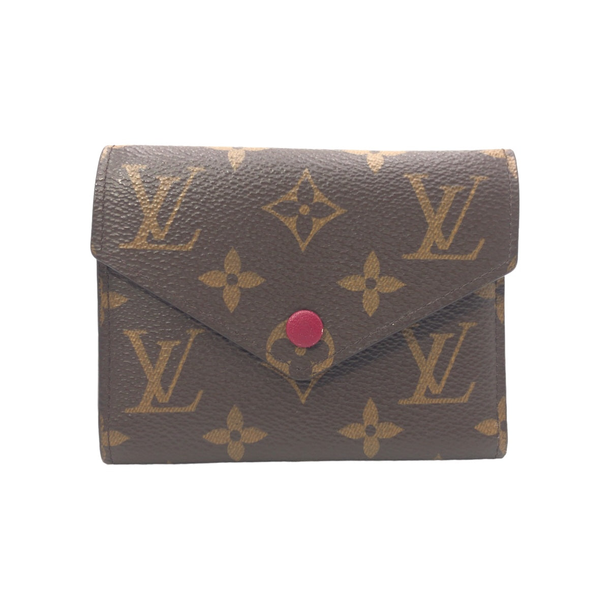 Louis Vuitton Monogram Victorine Wallet Brown PVC