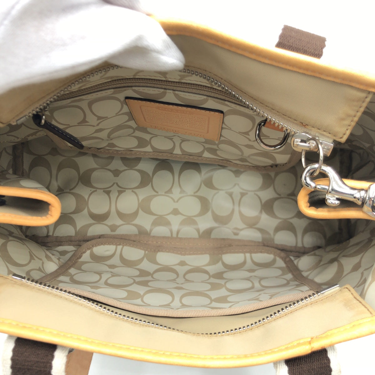 Coach Nylon Tote Bag 5078 in Very Good Condition