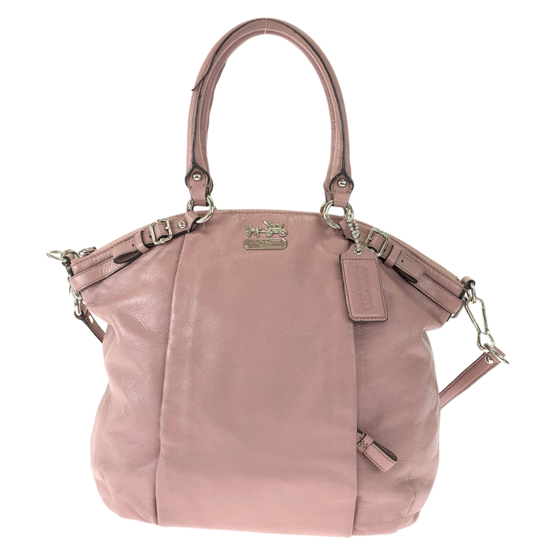 Coach Madison Pink Leather 2way Bag