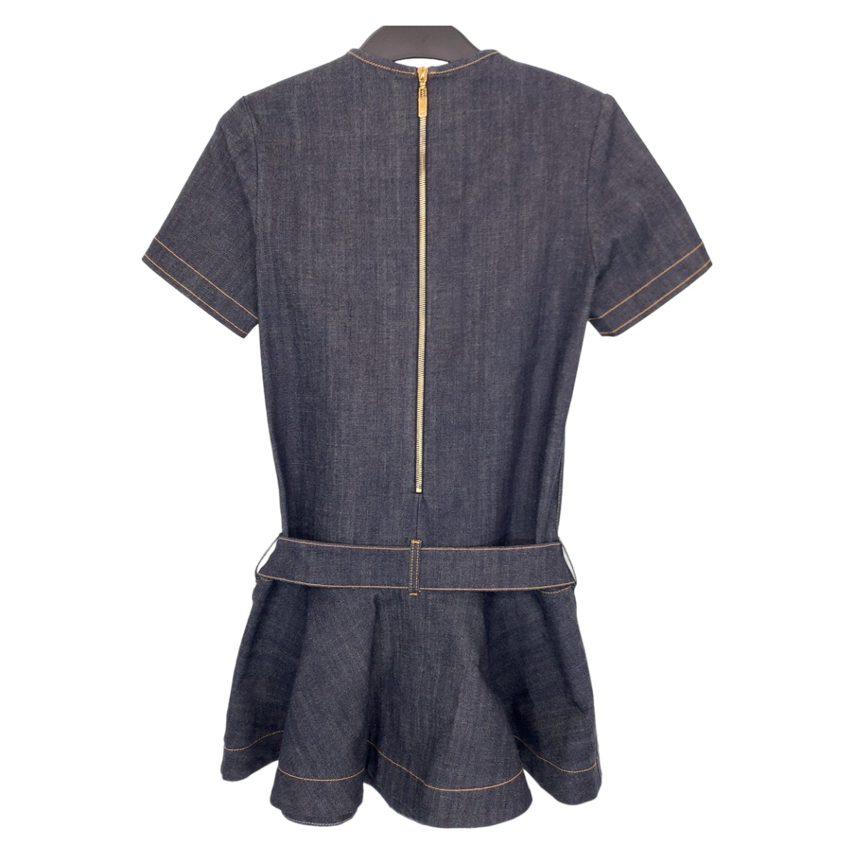 Louis Vuitton Blue Cotton Denim Dress