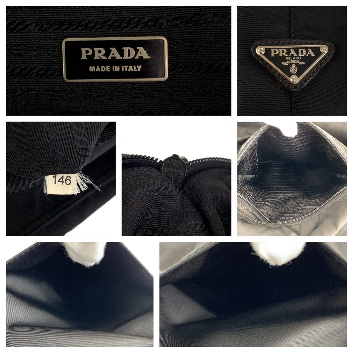 Prada Nylon Tessuto Tote Handbag