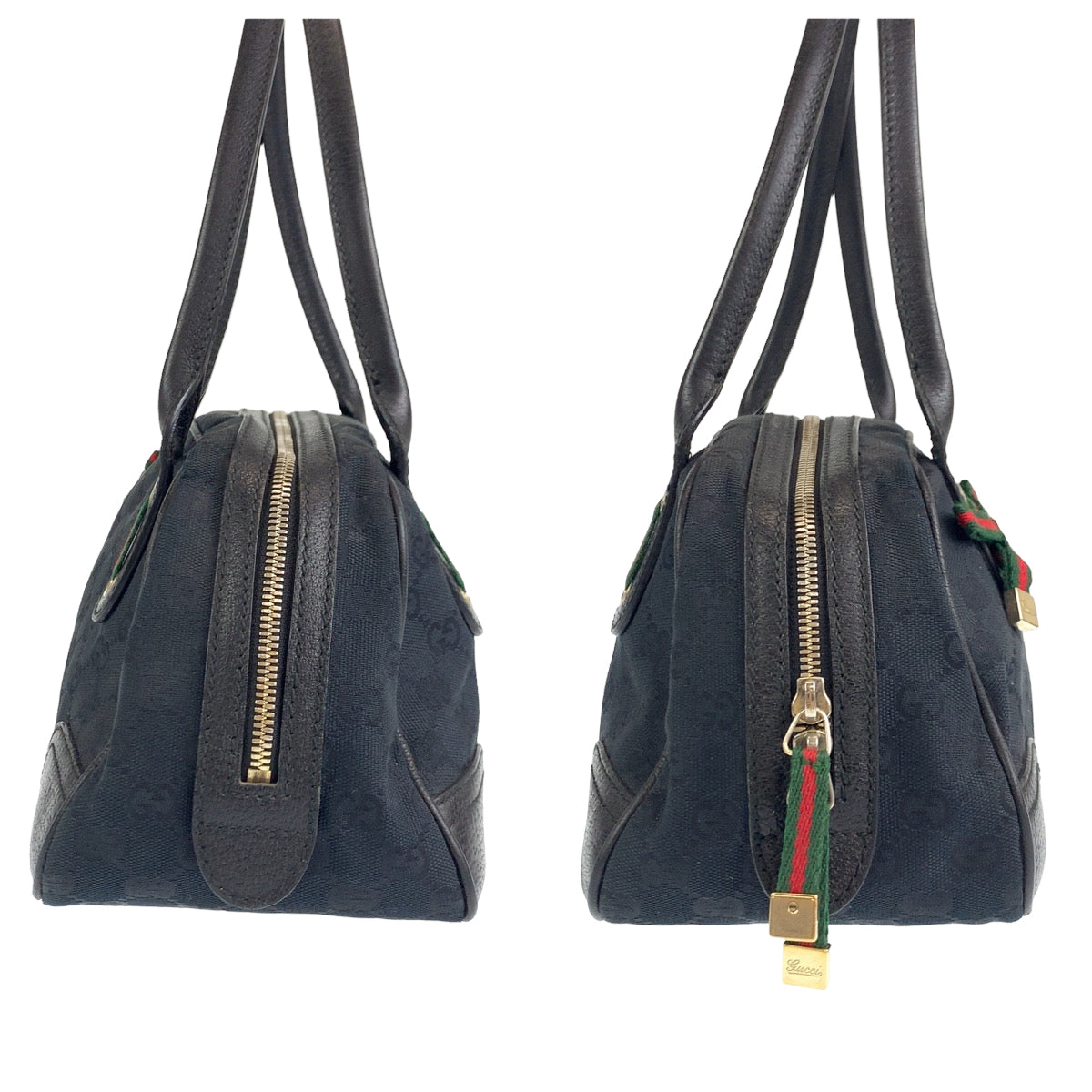 Gucci Princy Sherry Line GG Canvas Leather Bag