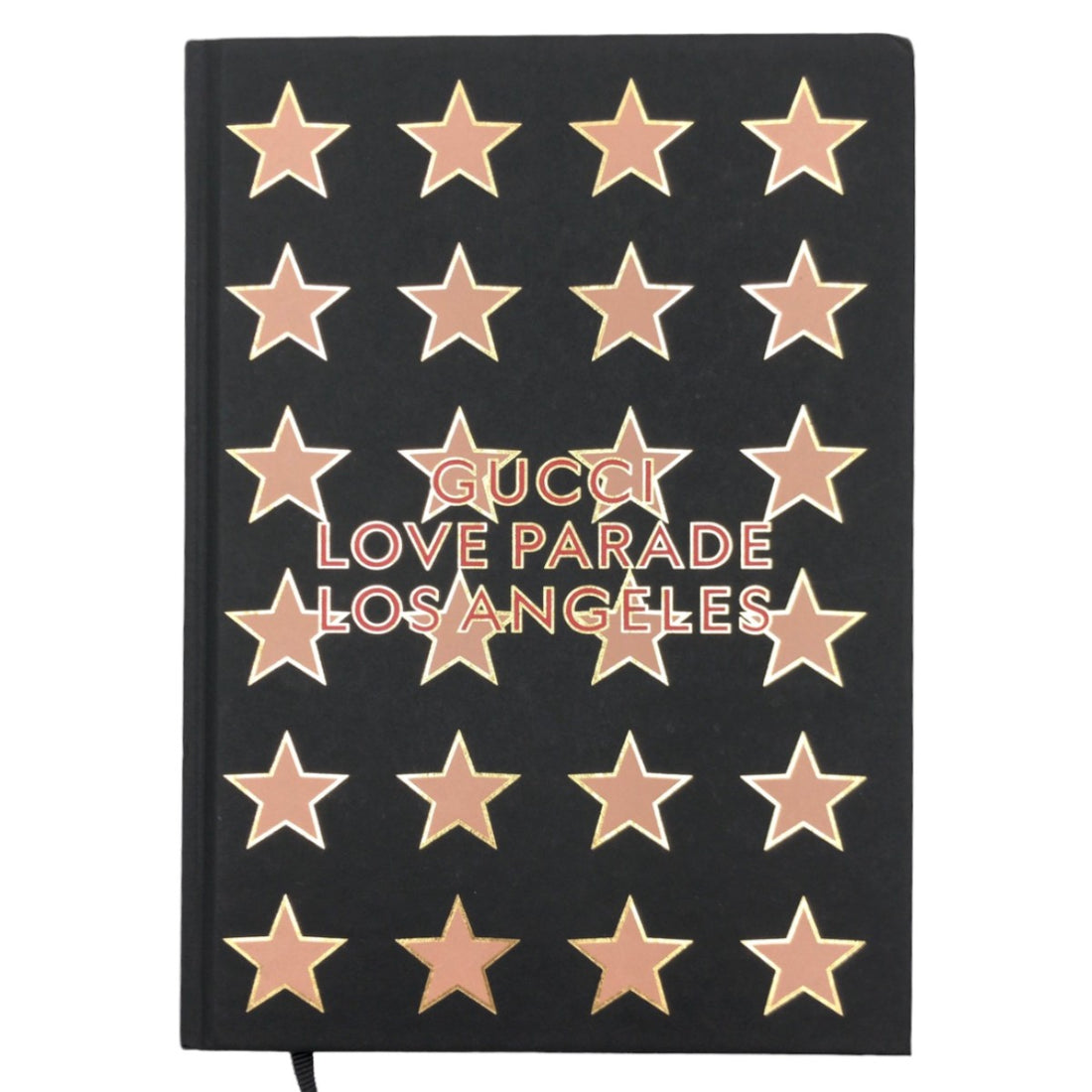 Gucci LOVE PARADE Black Notebook Postcard Set