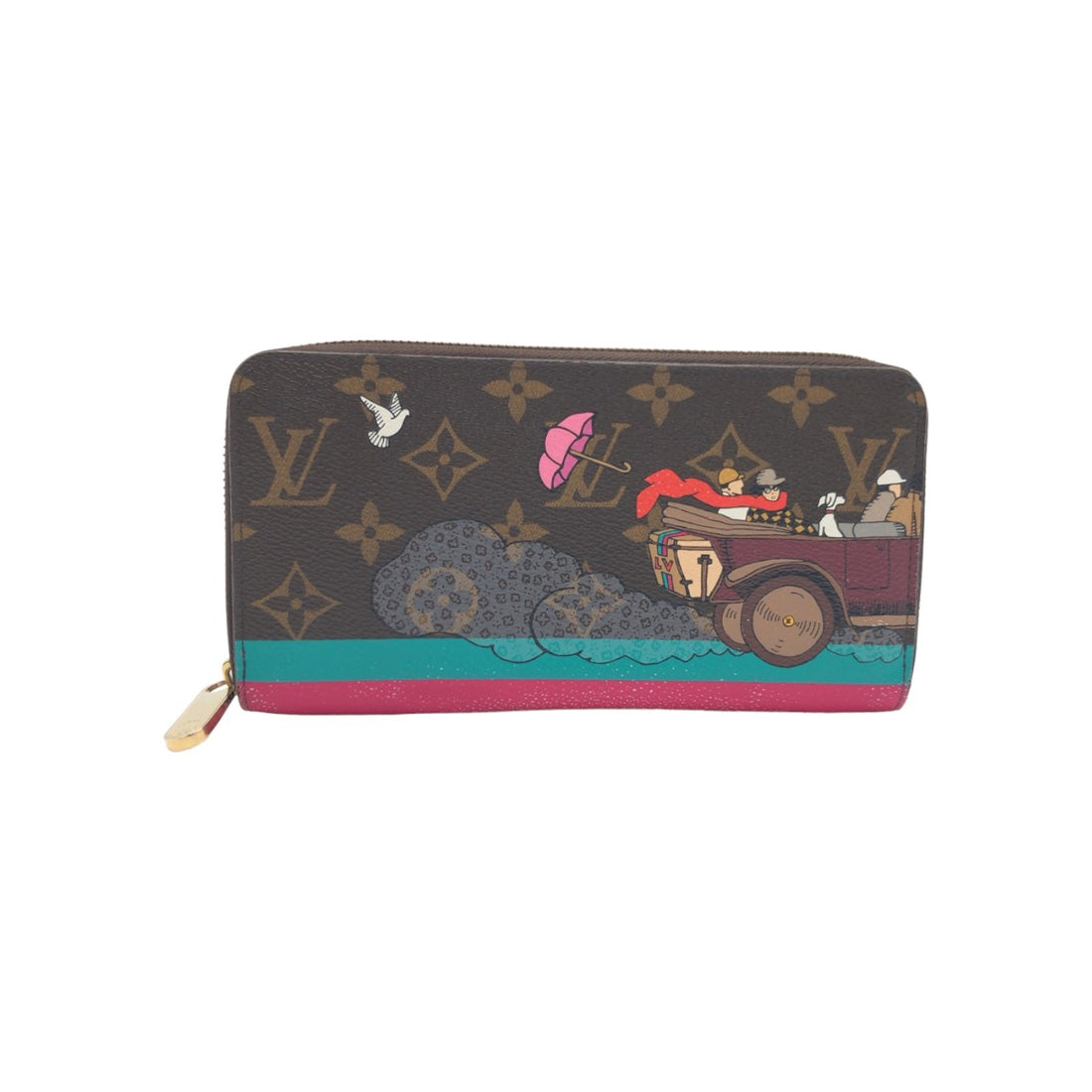 Louis Vuitton Monogram Evasion Zippy Wallet