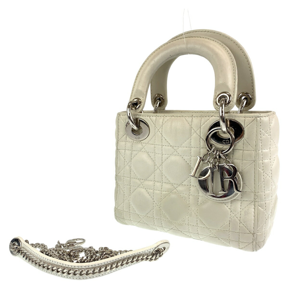 Dior Lady Dior Leather Handbag