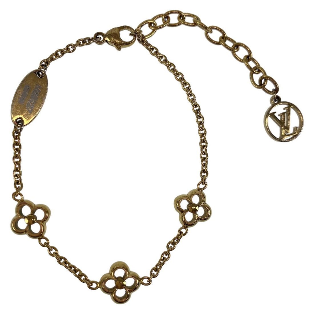 Louis Vuitton Monogram Flower Metal Bracelet