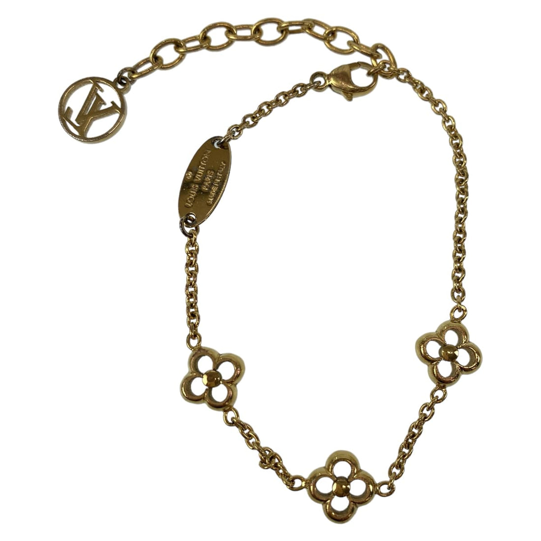 Louis Vuitton Monogram Flower Metal Bracelet