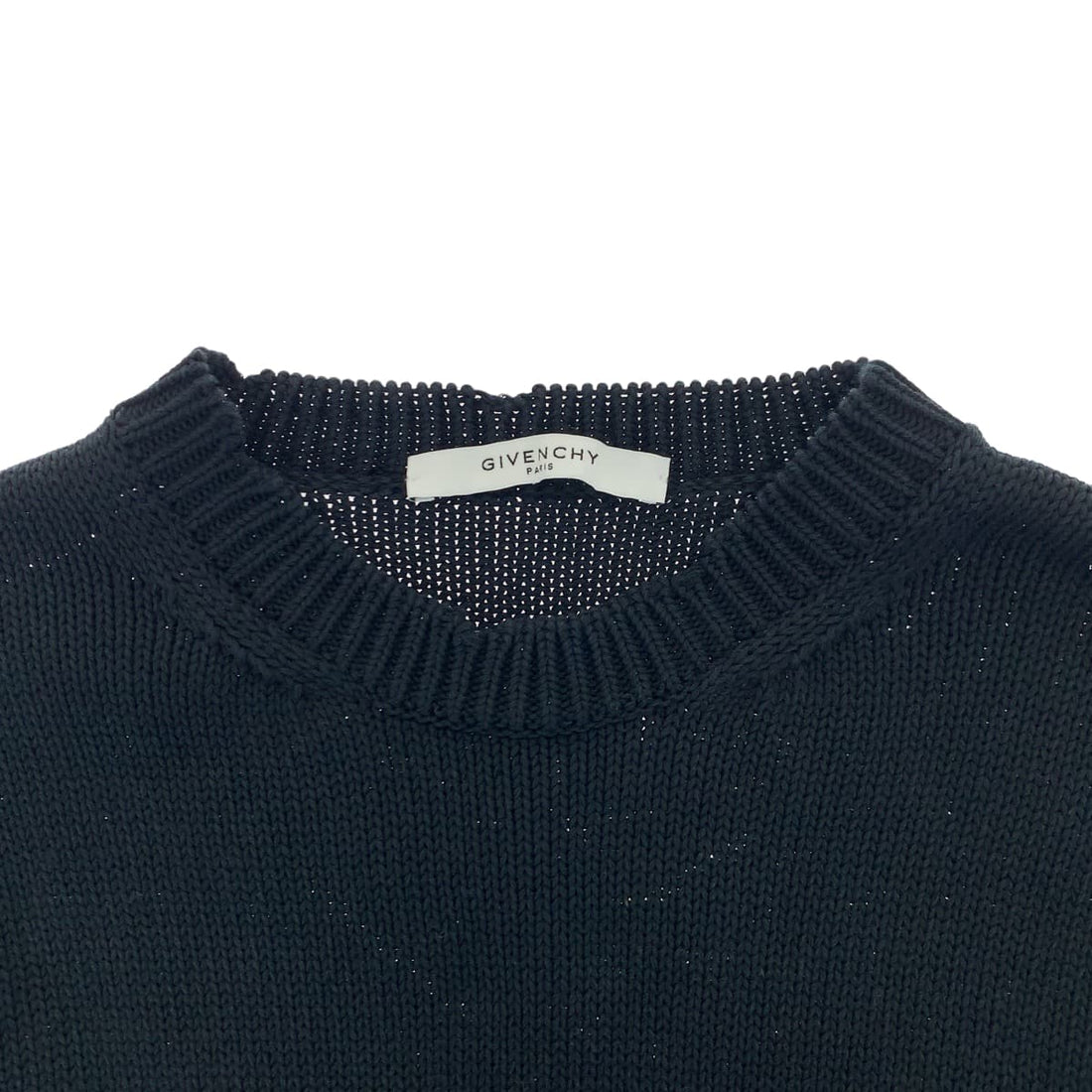 Givenchy Black Knit Sweater Size S in Very Good Condition