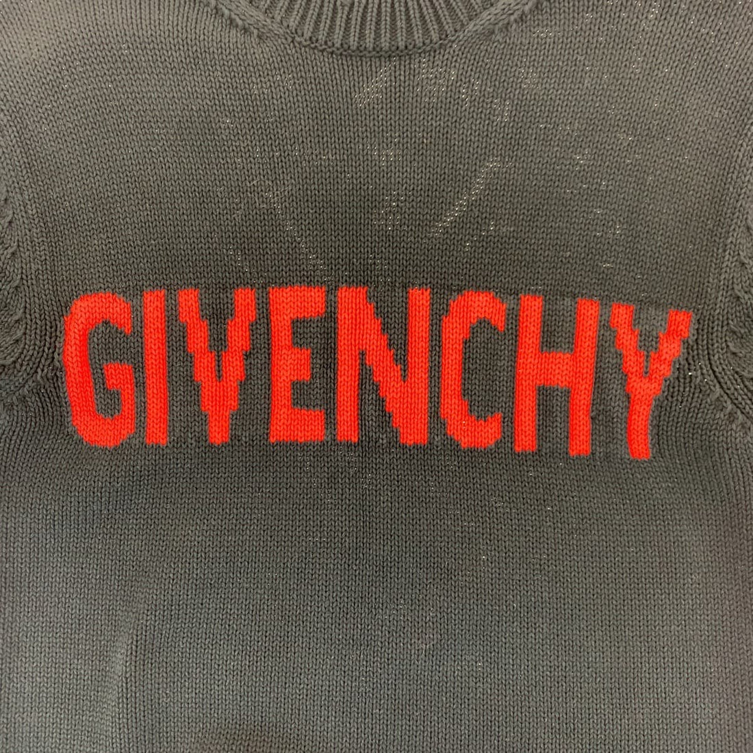 Givenchy Black Knit Sweater Size S in Very Good Condition