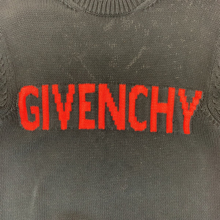 Givenchy Black Knit Sweater Size S in Very Good Condition