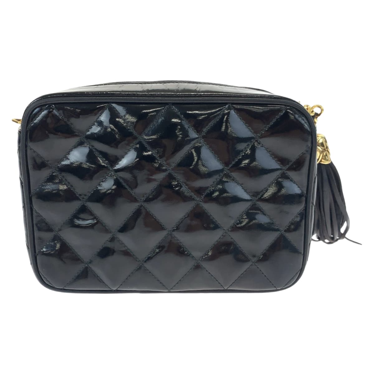 Chanel Vintage Patent Leather Shoulder Bag