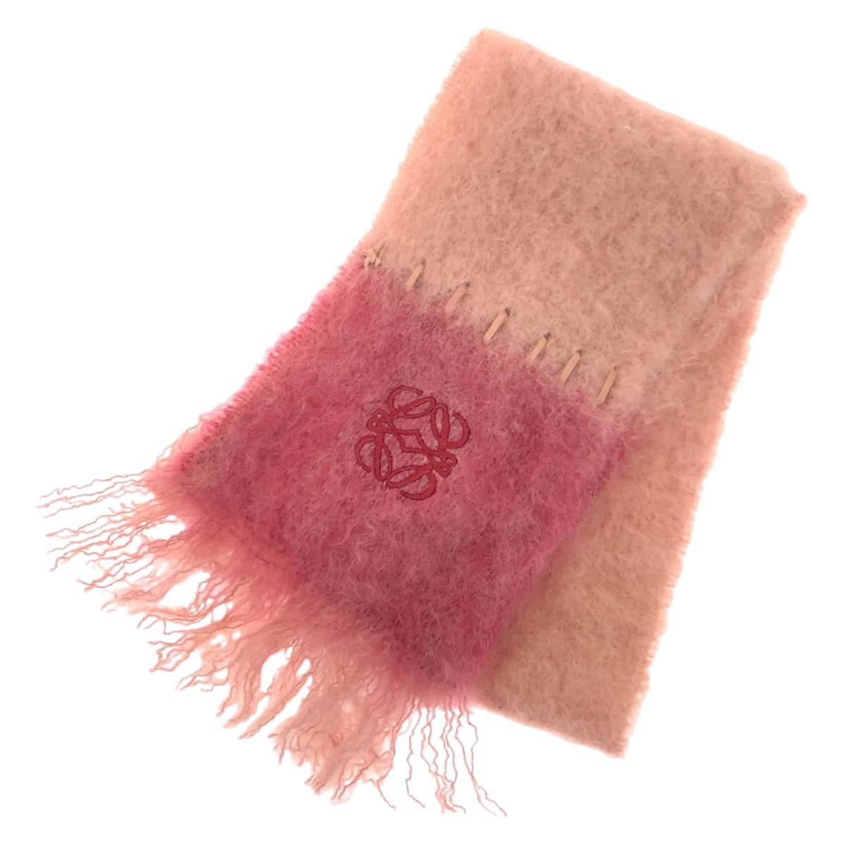 Loewe Anagram Wool Mohair Scarf in Great Condition