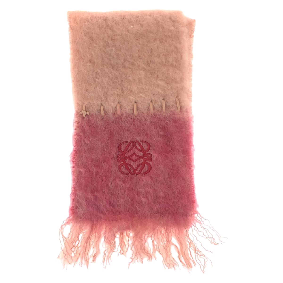 Loewe Anagram Wool Mohair Scarf in Great Condition